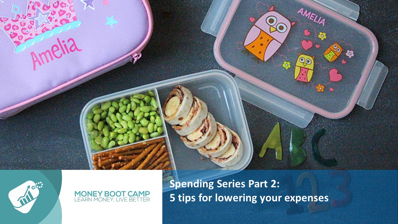 Money Boot Camp Ireland, Spending Series 2, 5 Tips for Lowering your Expenses